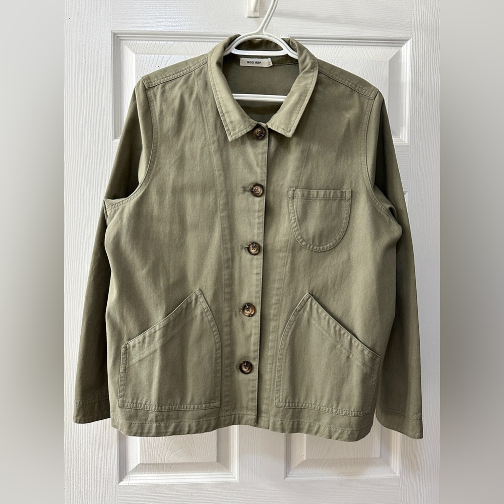 Mod Ref Olive Green Utility Jacket